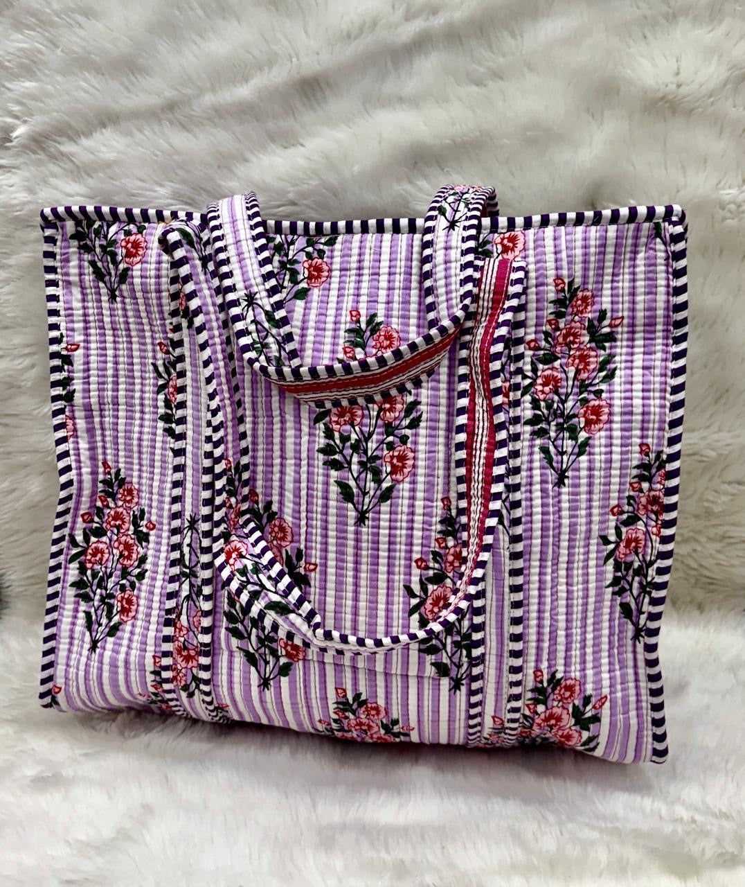 Mughal Trail- Quilted Tote Bag