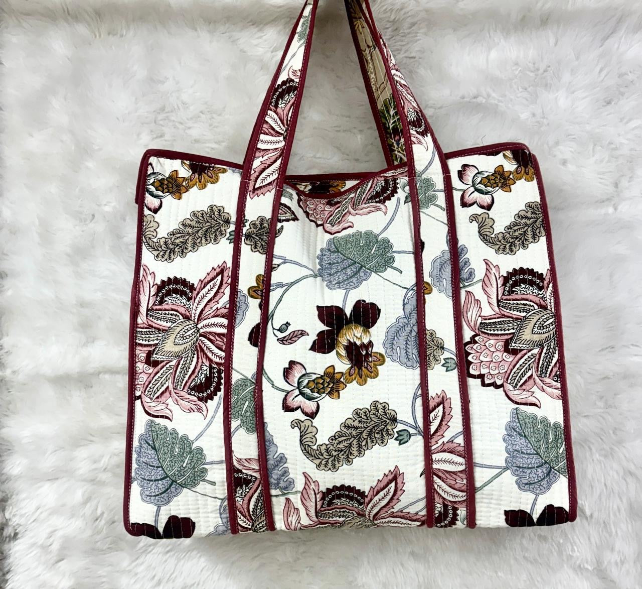 Anokhi Trails- Quilted Tote Bags
